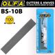 OLFA Scraper Blades X10 For Xsr Series 100mmx0.5mm